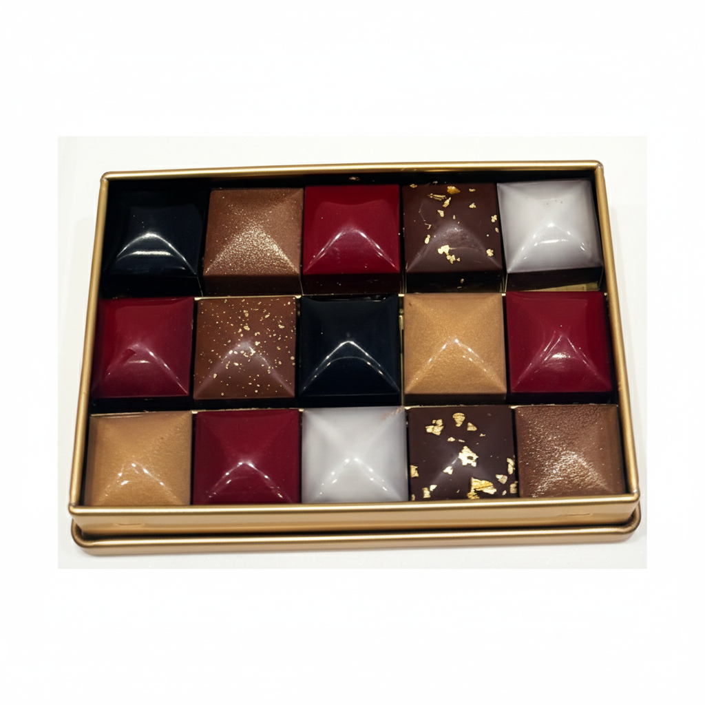 Les cubes de pâte à tartiner 15p