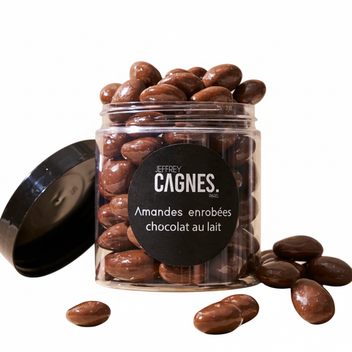 Amandes enrobées au chocolat set