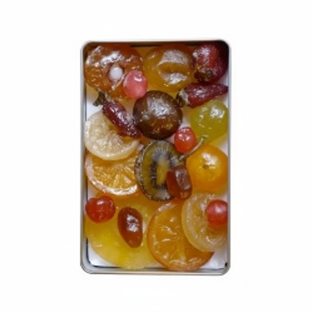 BOÎTE DE FRUITS CONFITS