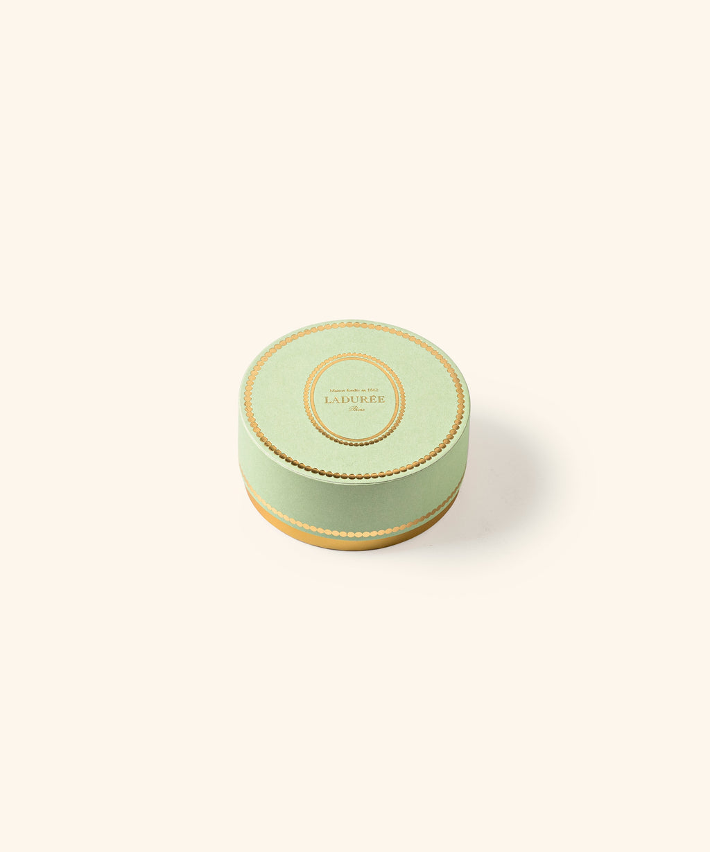 COFFRET DE PERLES CHOCOLATÉES PISTACHE FLEUR D'ORANGER