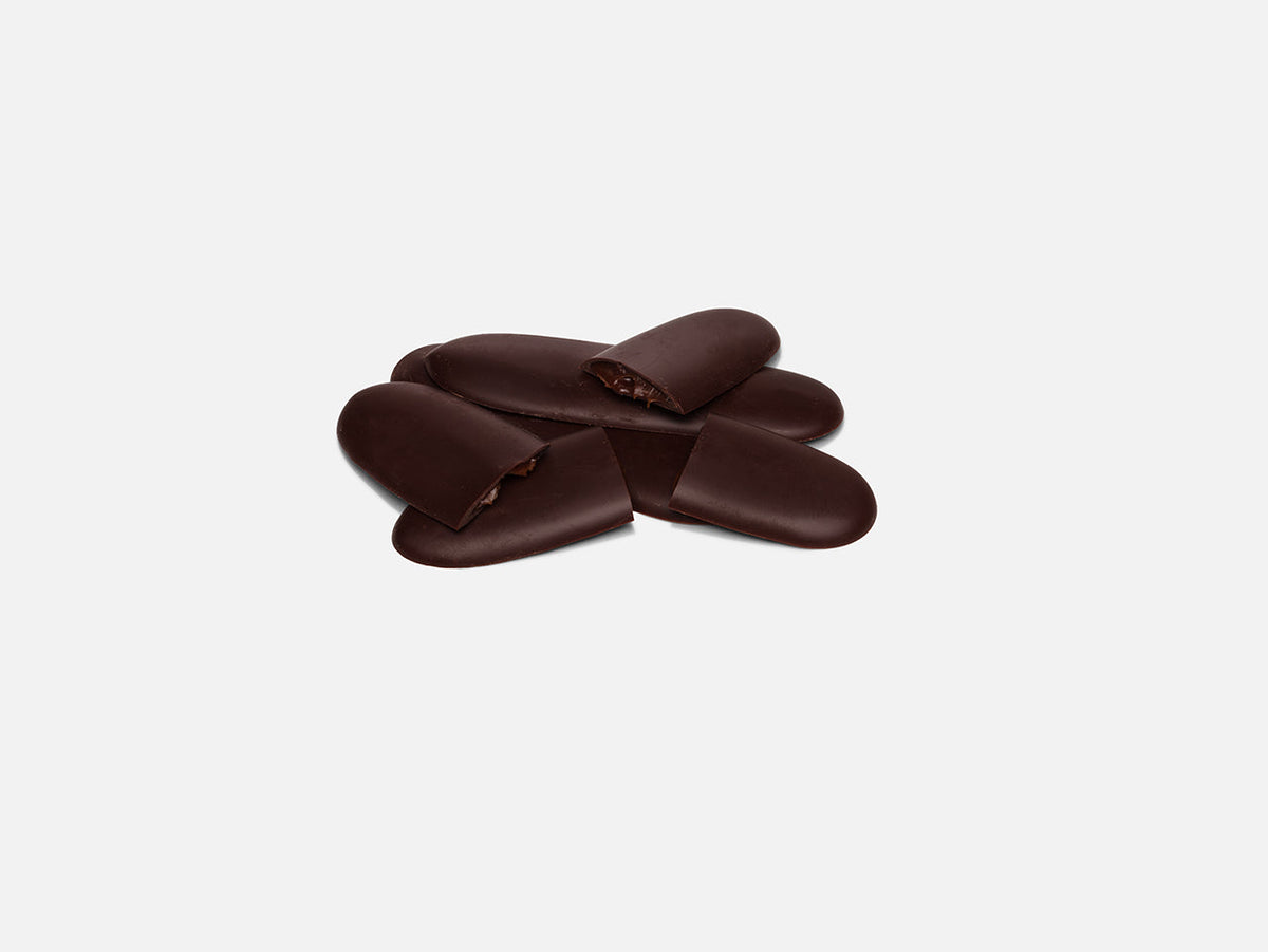 LANGUES DE CHAT CITRON VERT - CHOCOLAT NOIR