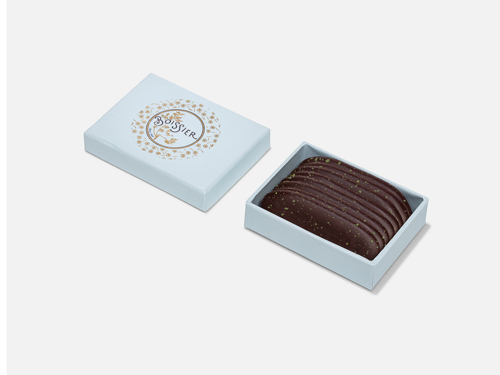 LANGUES DE CHAT MENTHE - CHOCOLAT NOIR