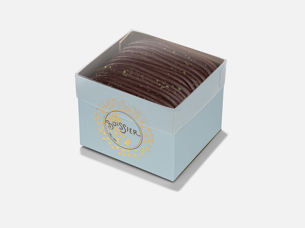 LANGUES DE CHAT MENTHE - CHOCOLAT NOIR