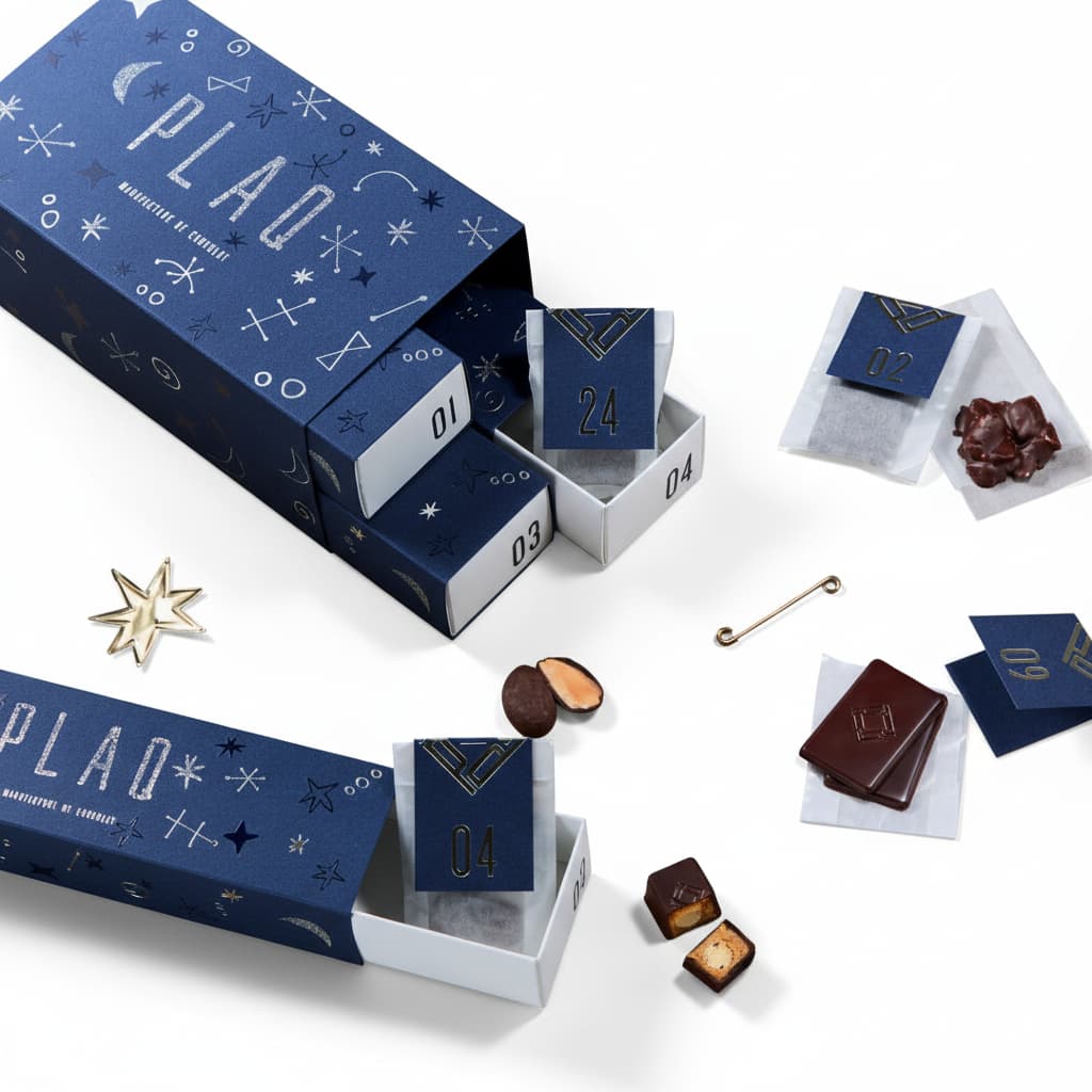 LE CALENDRIER DE L'AVENT 2025 PLAQ