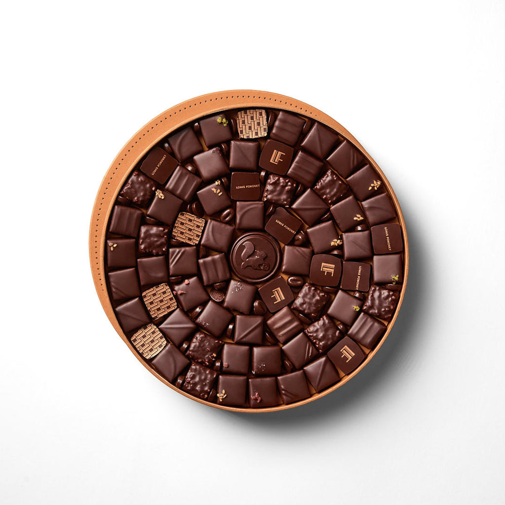 BOÎTE DE 71 CHOCOLATS NOIR
