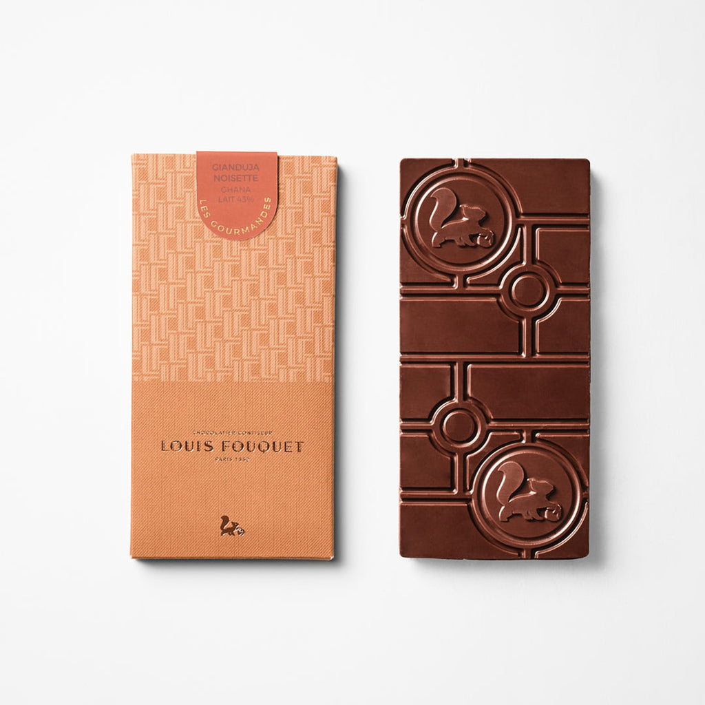 TABLETTE GIANDUJA NOISETTE - LAIT
