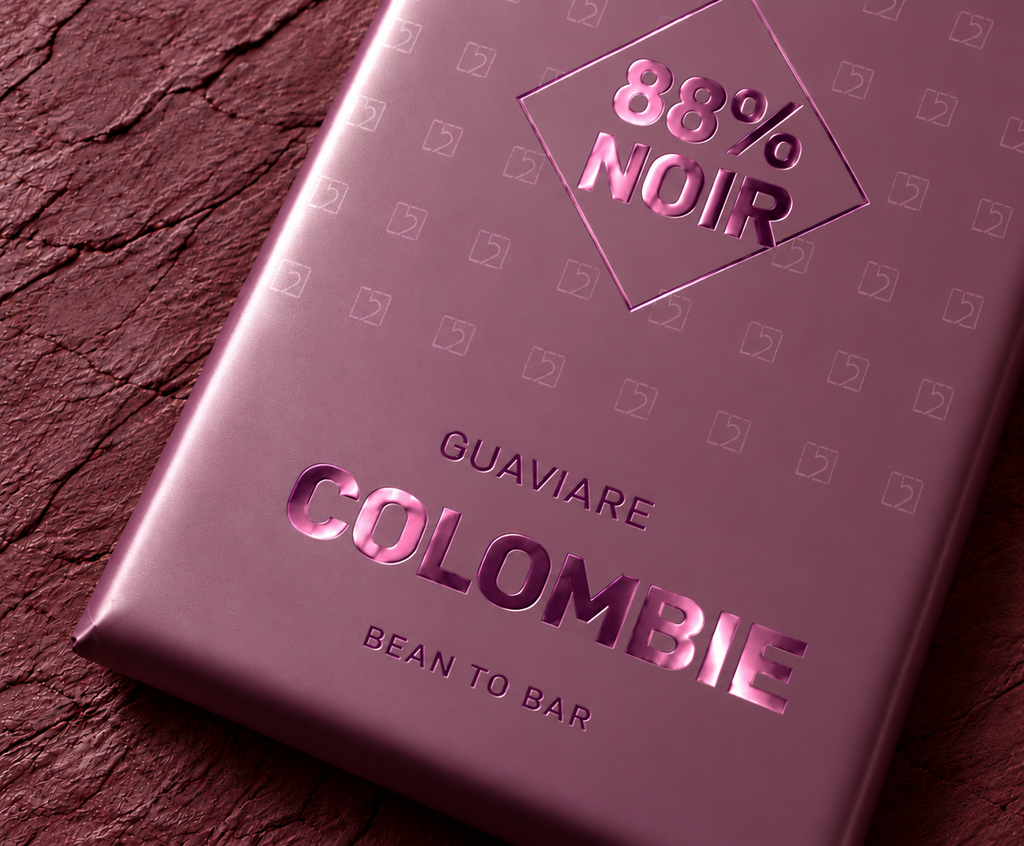 ル・カレ・ド・サンク コロンビア Guaviare ダークチョコレート88％ タブレット