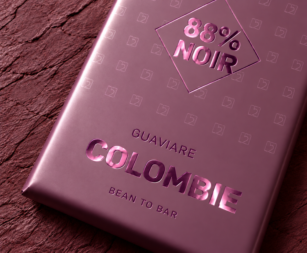 ル・カレ・ド・サンク コロンビア Guaviare ダークチョコレート88％ タブレット