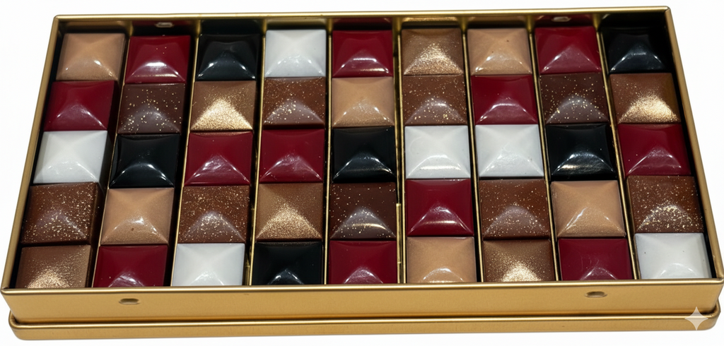 Les cubes de pâte à tartiner 45p