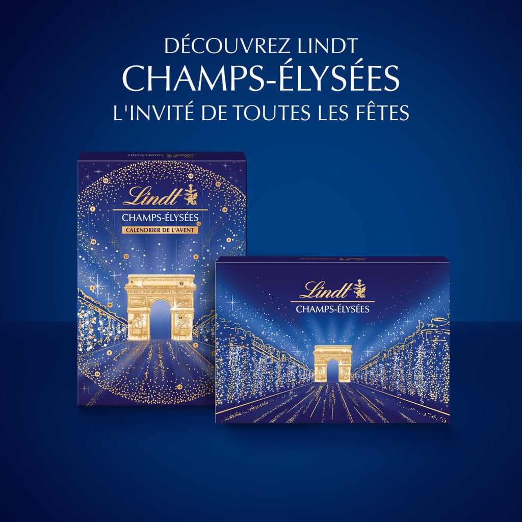 Calendrier de l'Avent CHAMPS-ÉLYSÉES Assorti 245g Lindt