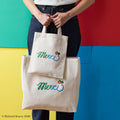 MERCI X RICHARD SCARRY - TOTE BAG EN COTON - MERCI LOWLY WORM