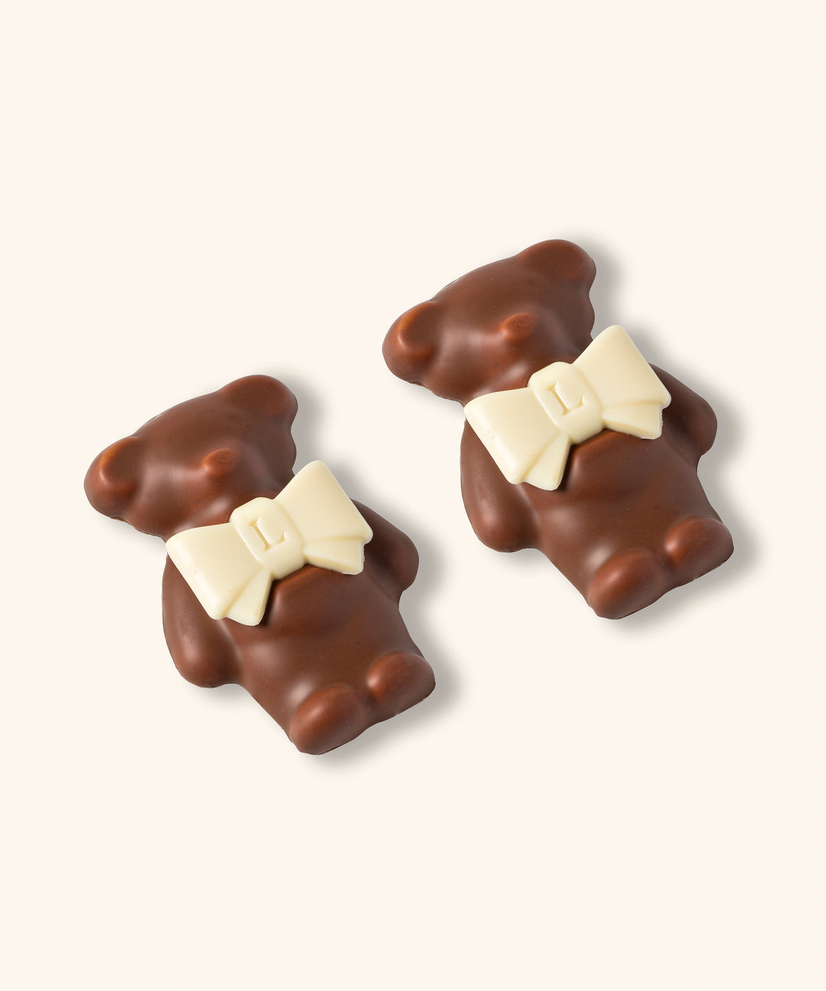 DUO D'OURSONS GUIMAUVE LADURÉE - CHOCOLAT AU LAIT