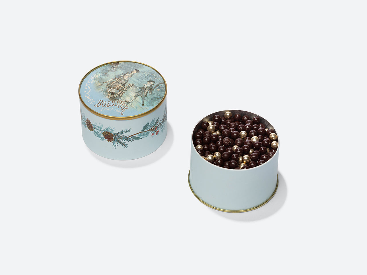 PERLES DE CHOCOLAT & OR