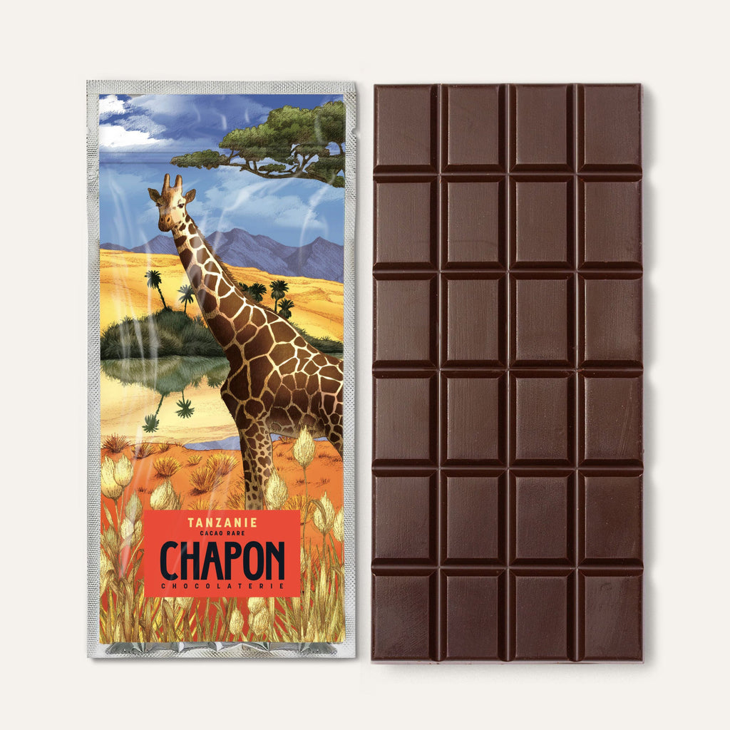 TABLETTE DE CHOCOLAT NOIR TANZANIE 74%