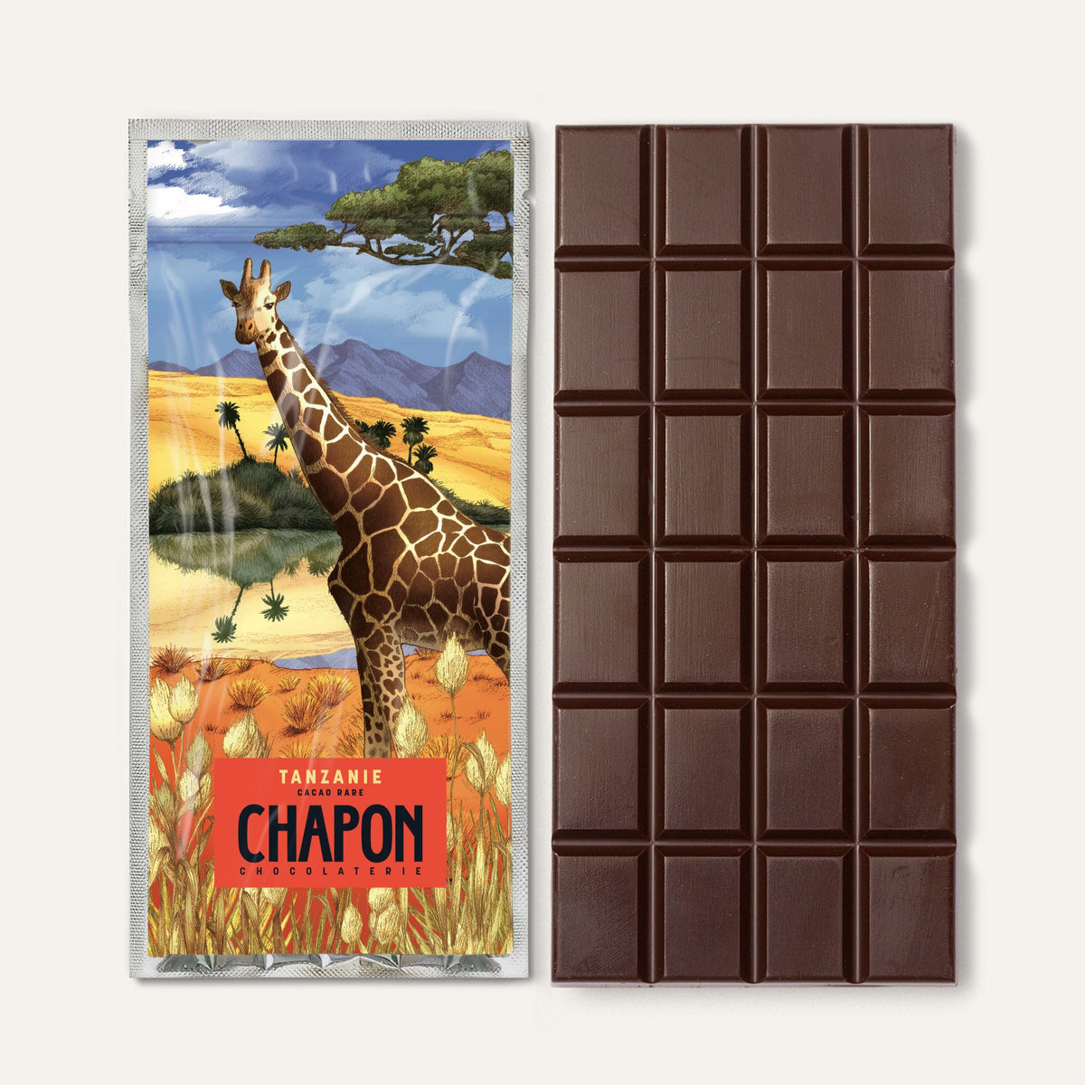 TABLETTE DE CHOCOLAT NOIR TANZANIE 74%