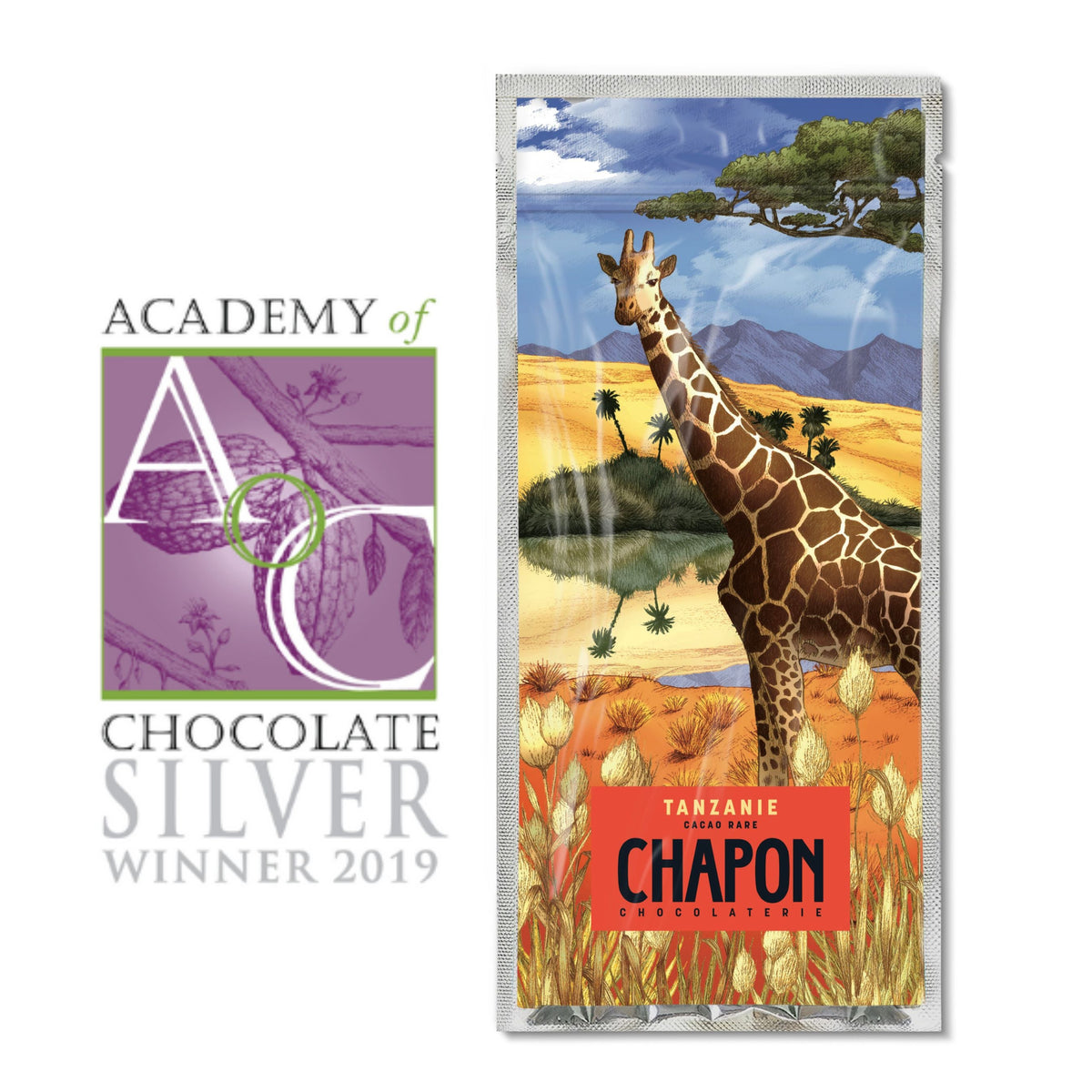 TABLETTE DE CHOCOLAT NOIR TANZANIE 74%