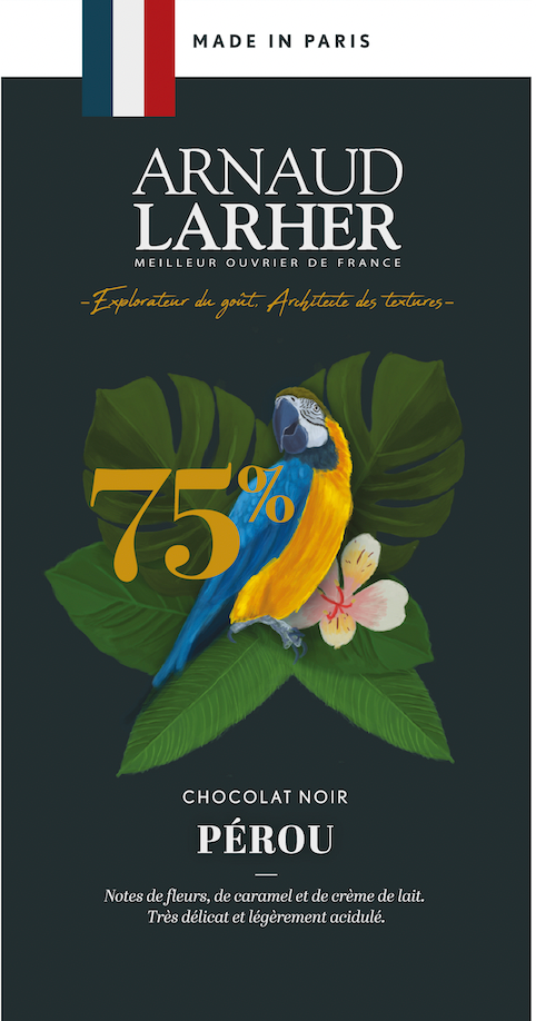 TABLETTE PÉROU NOIR 75%