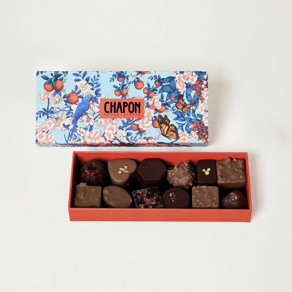 PLUMIER 12 CHOCOLATS - JARDIN MERVEILLEUX
