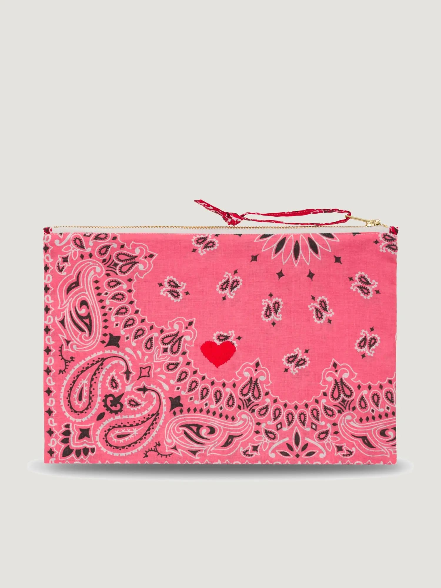 Pochettes bicolores"Heart"pink