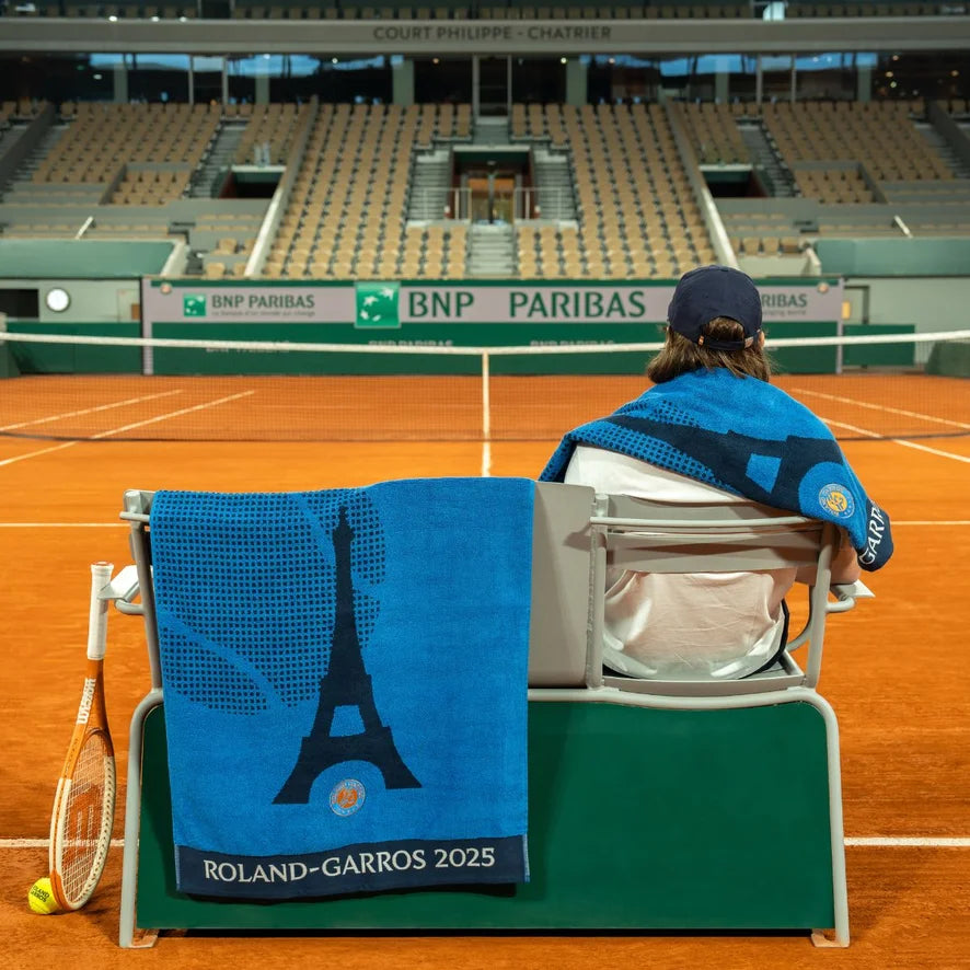 SERVIETTE OFFICIELLE ROLAND GARROS MARINE