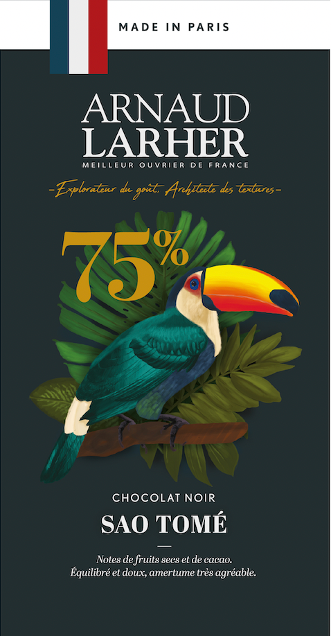 TABLETTE SAO TOMÉ 75%