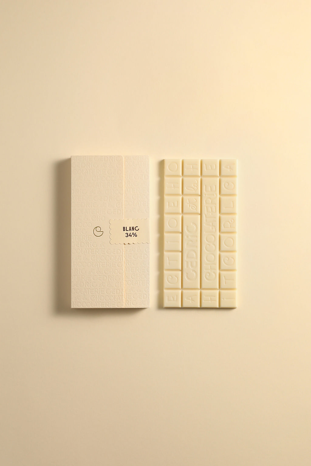 TABLETTE DE CHOCOLAT BLANC 34%
