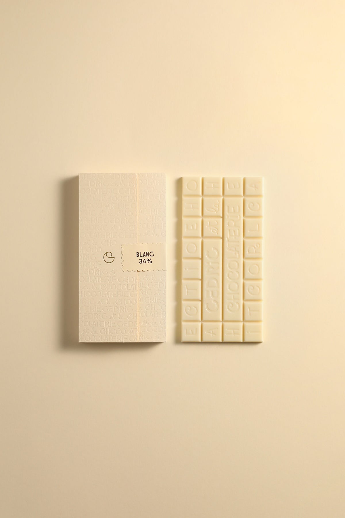 TABLETTE DE CHOCOLAT BLANC 34%