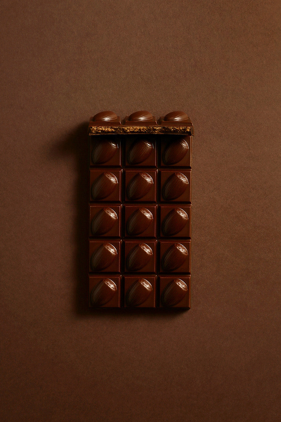 TABLETTE NOISETTE CHOCOLAT NOIR