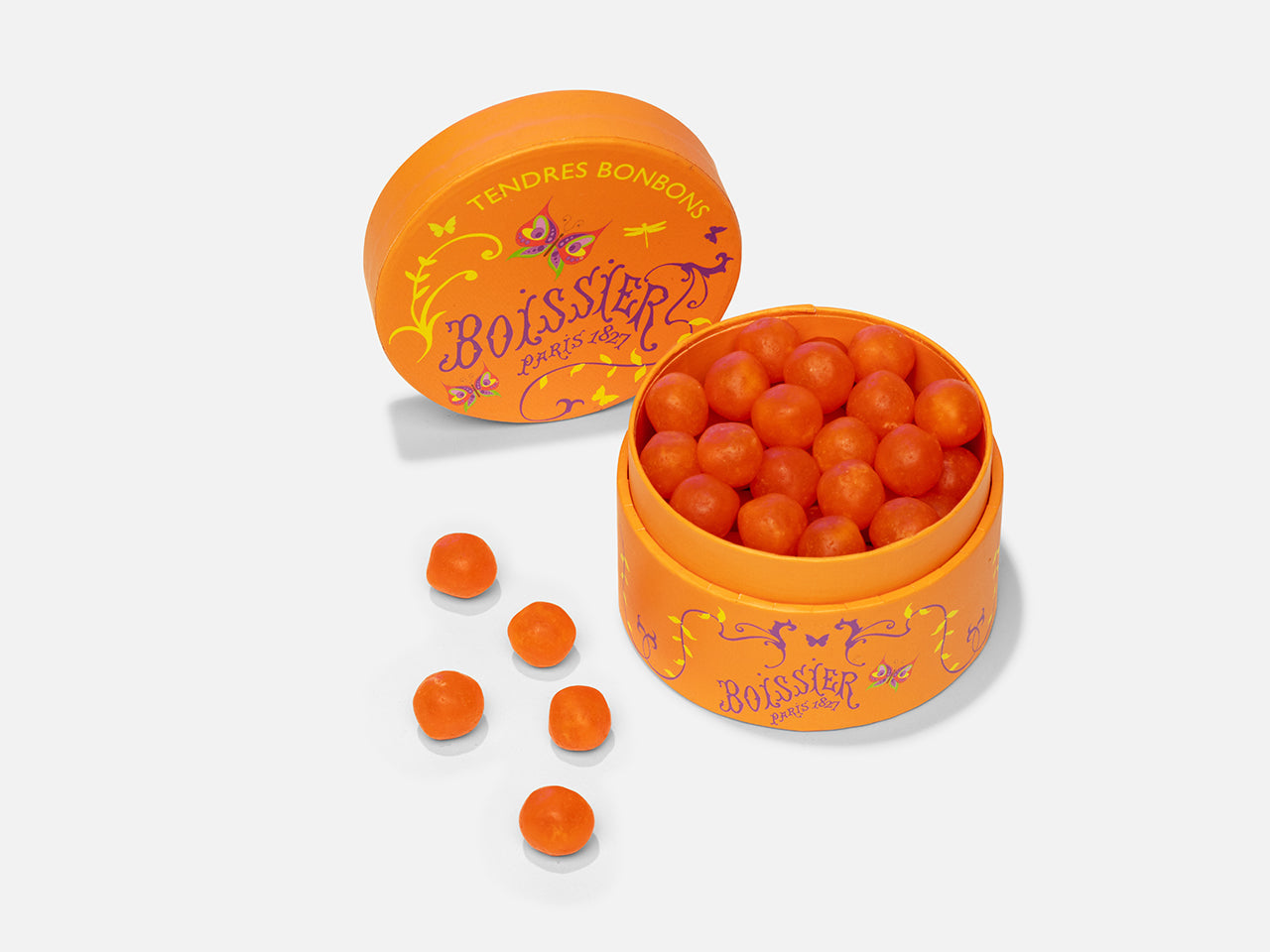 TENDRES BONBONS ABRICOT, CERISE, CITRON, FRAISE, MYRTILLE