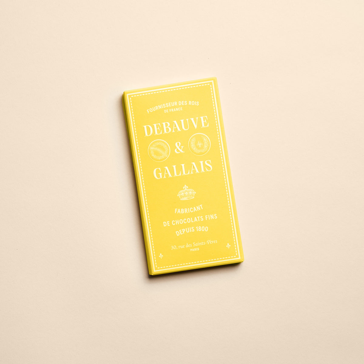 TABLETTE DE CHOCOLAT NOIR, FOURRÉE AU PRALINÉ PISTACHE