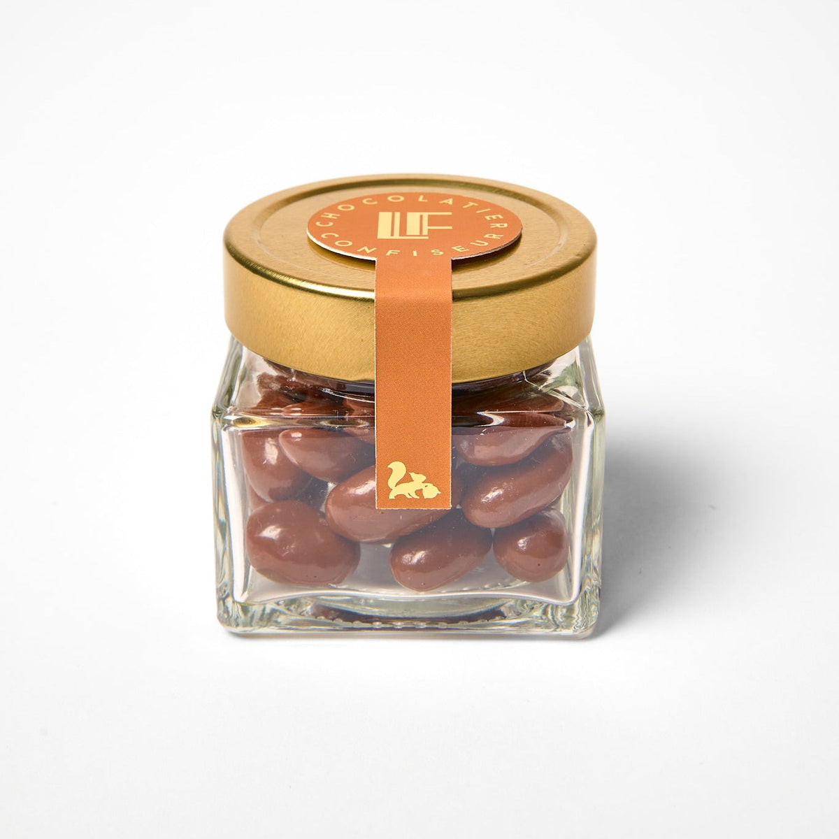 LE POT D'AMANDES ENROBÉES DE CHOCOLAT GRAND CRU
