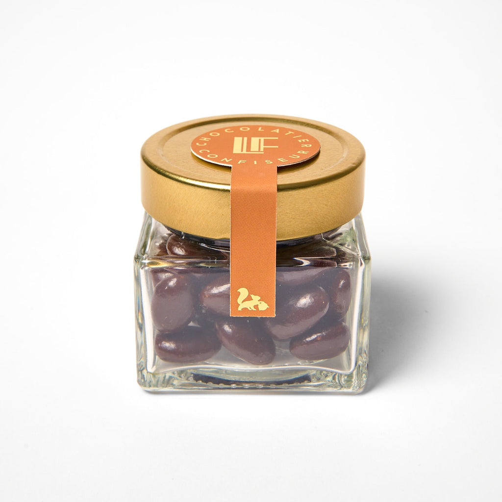 LE POT D'AMANDES ENROBÉES DE CHOCOLAT GRAND CRU