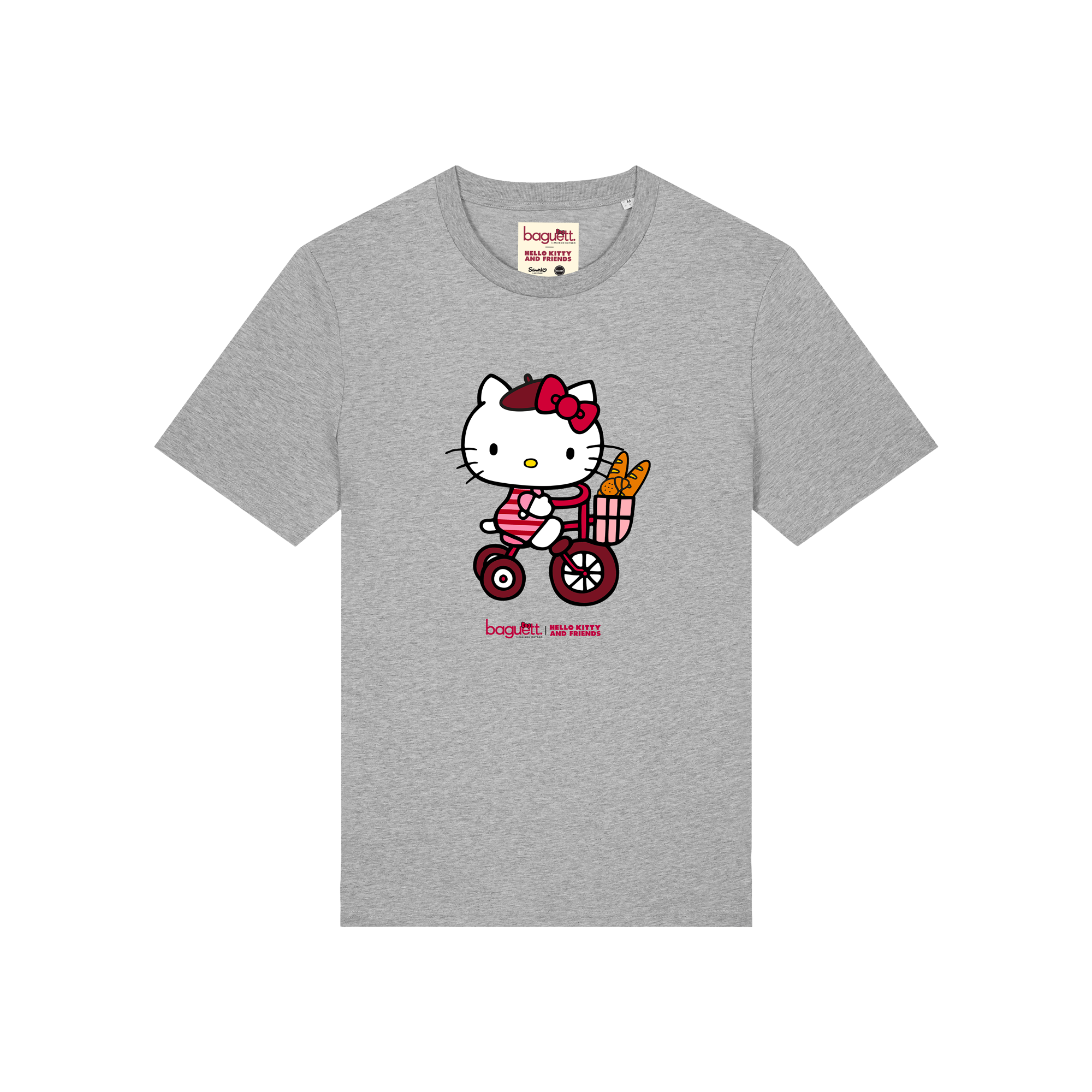 T-SHIRT SWEET RIDE - ADULTE - GRIS