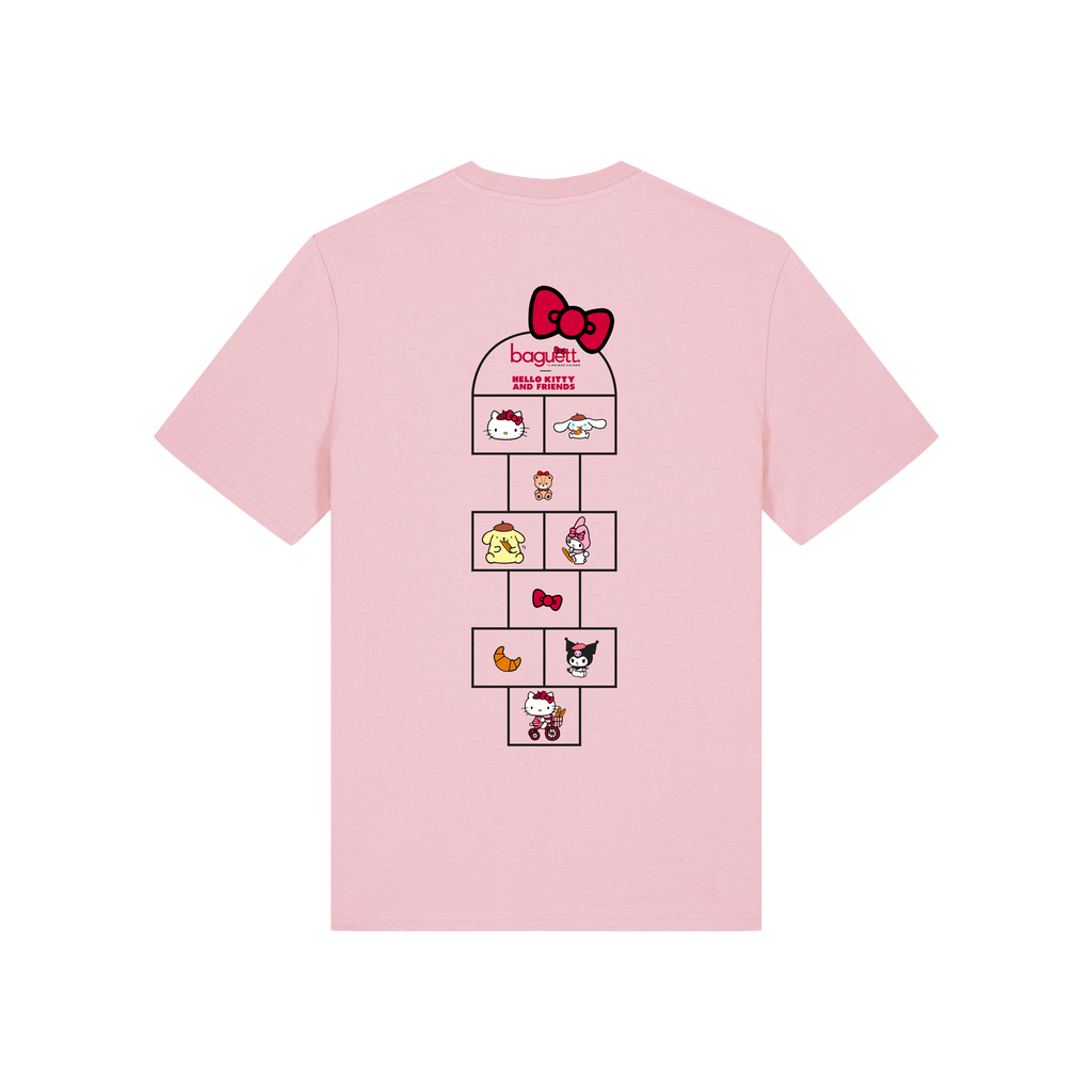 T-SHIRT PLAYTIME - ADULTE - ROSE