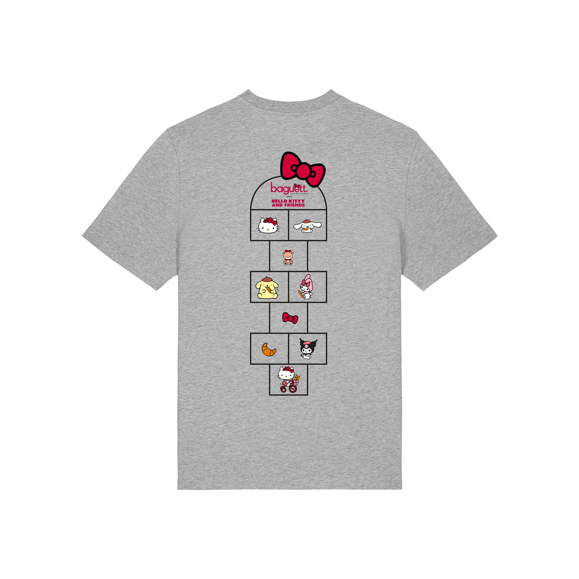 T-SHIRT PLAYTIME - ADULTE - GRIS