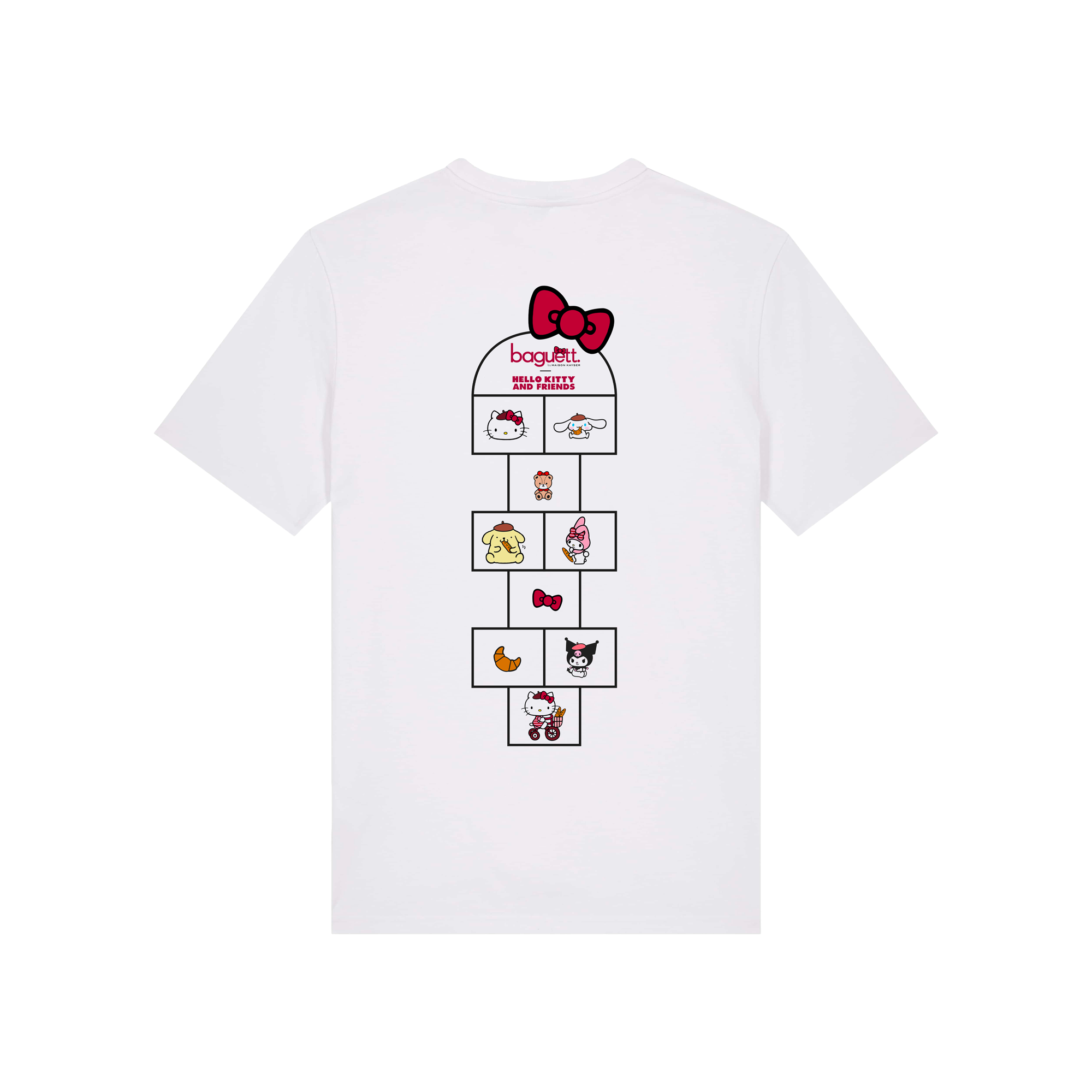 T-SHIRT PLAYTIME - ADULTE - BLANC