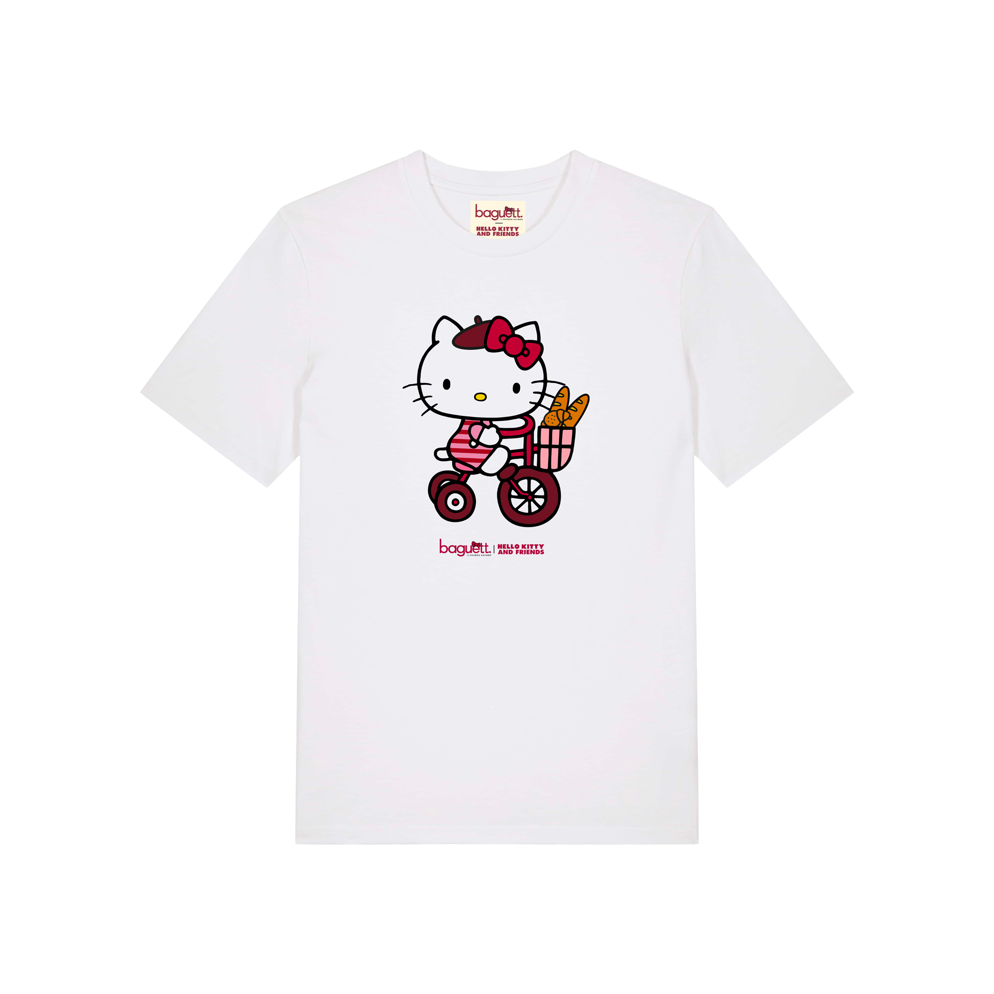 T-SHIRT SWEET RIDE - ADULTE - BLANC