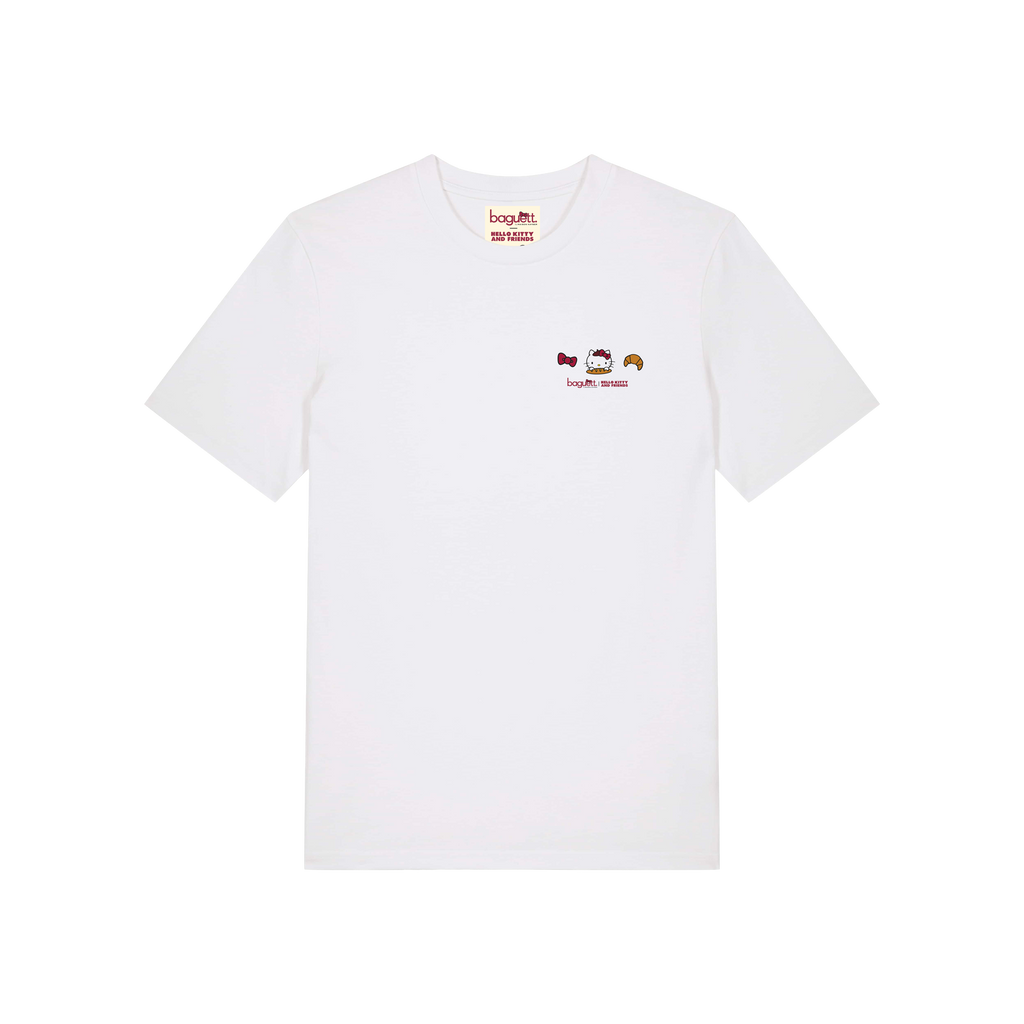 T-SHIRT HELLO KITTY AND FRIENDS - ADULTE - BLANC