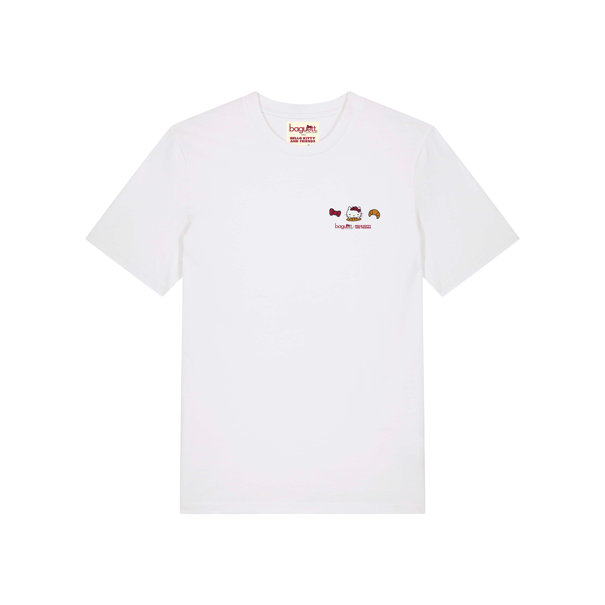 T-SHIRT HELLO KITTY AND FRIENDS - ADULTE - BLANC