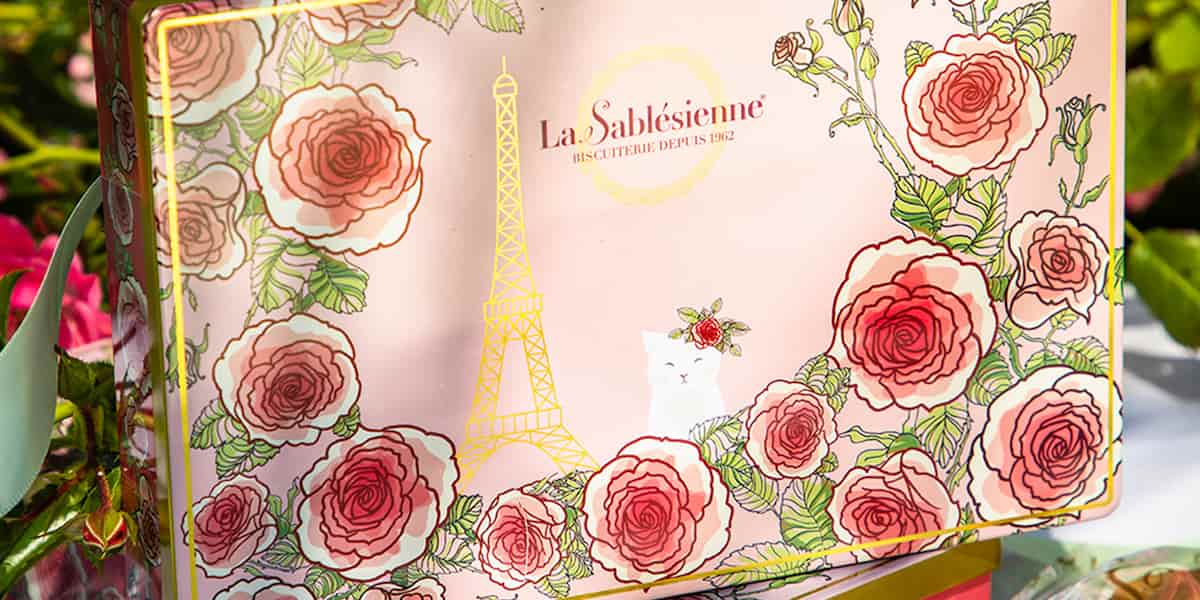ラ・サブレジエンヌ バターサブレ「パリの朝」缶入り | La Sablésienne
