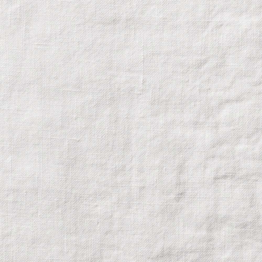 CABAS EN LIN LAVÉ MERCI - BLANC OPTIQUE