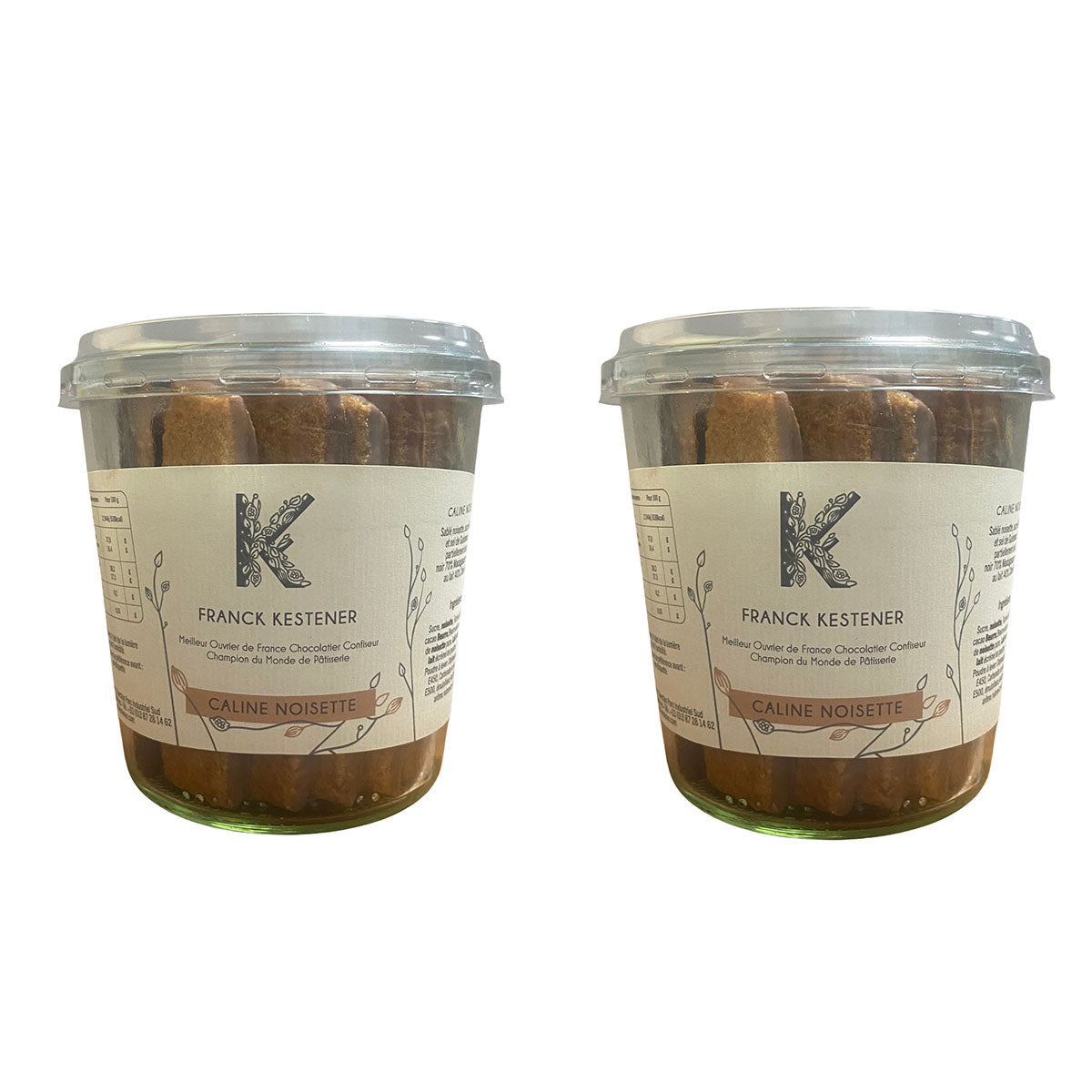 CALINE NOISETTE 2 BOITES