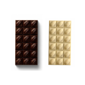 Dark chocolate pecan & White chocolate almond tablet 