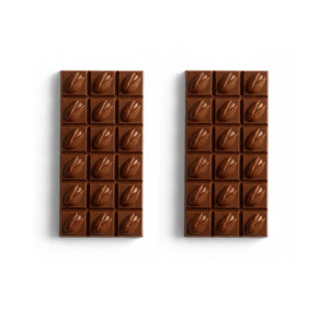 Milk chocolate pistachio tablet 