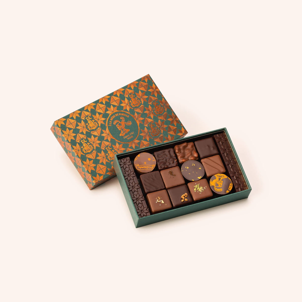 DÉLICIEUSE ATTENTION CHOCOLATS T2 - COFFRET VERT