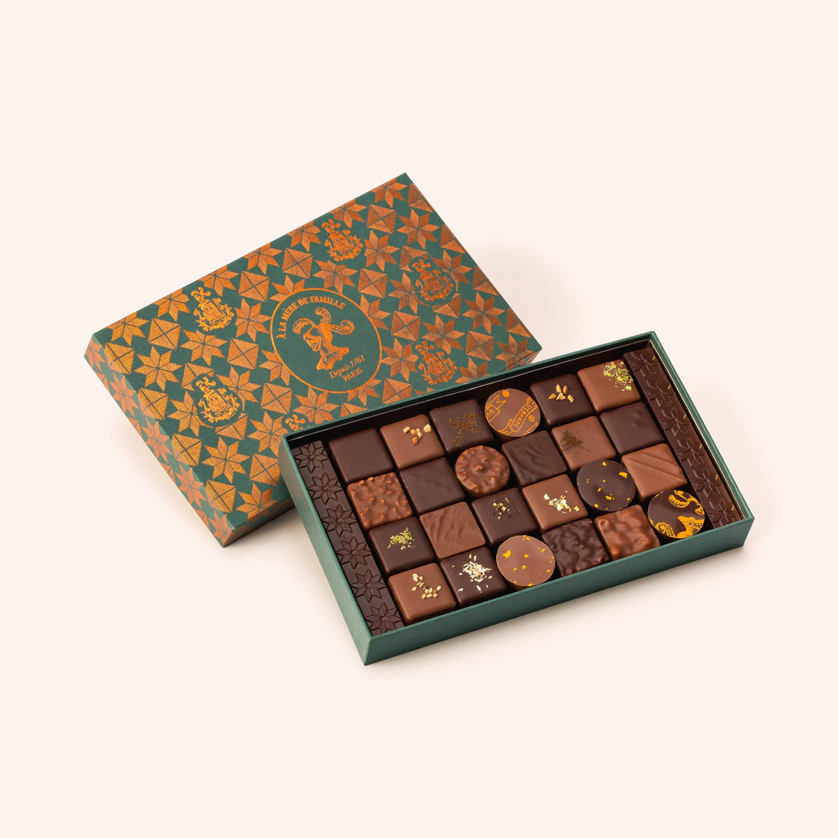 DÉLICIEUSE ATTENTION CHOCOLATS T3 - COFFRET VERT