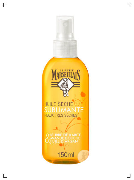 Le Petit Marseillais HUILE SECHE SUBLIMANTE, オイルスプレー 乾燥肌用 ル プチ マルセイエ