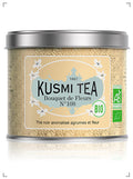 Kusmi Tea BOUQUET DE FLEURS N108 BIO BOITE METAL, ブーケ ド フルール 108番 ビオ 缶入り クスミティ