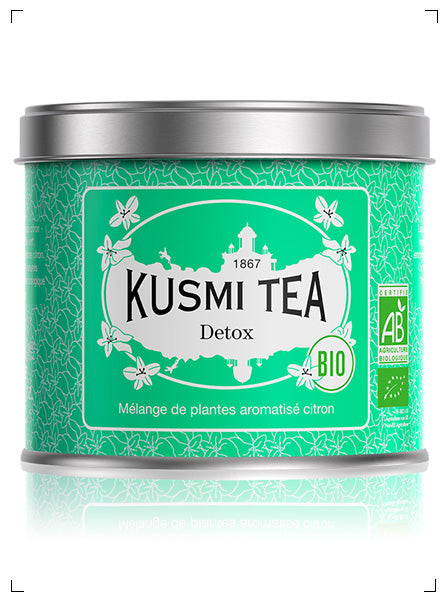 Kusmi Tea DETOX BIO BOITE METAL, デトックス 缶入り クスミティ