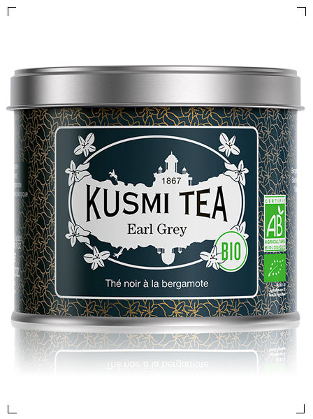Kusmi Tea EARL GREY BIO BOITE METAL, アールグレイ 缶入り クスミティ